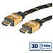 GOLD HDMI High Speed Cable + Ethernet, M / M 5 m cavo HDMI - Foto miniatura 2